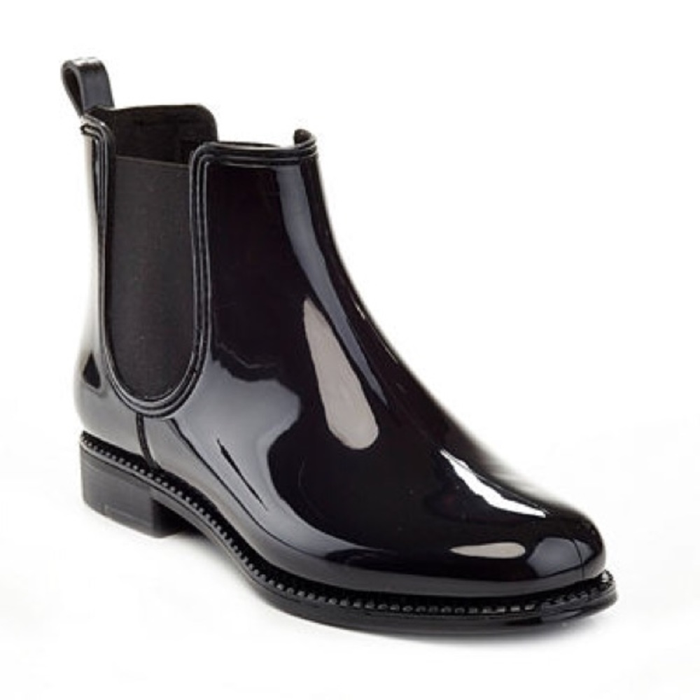 🆕  Marsala Flat Heel Slip-on Rain Boots